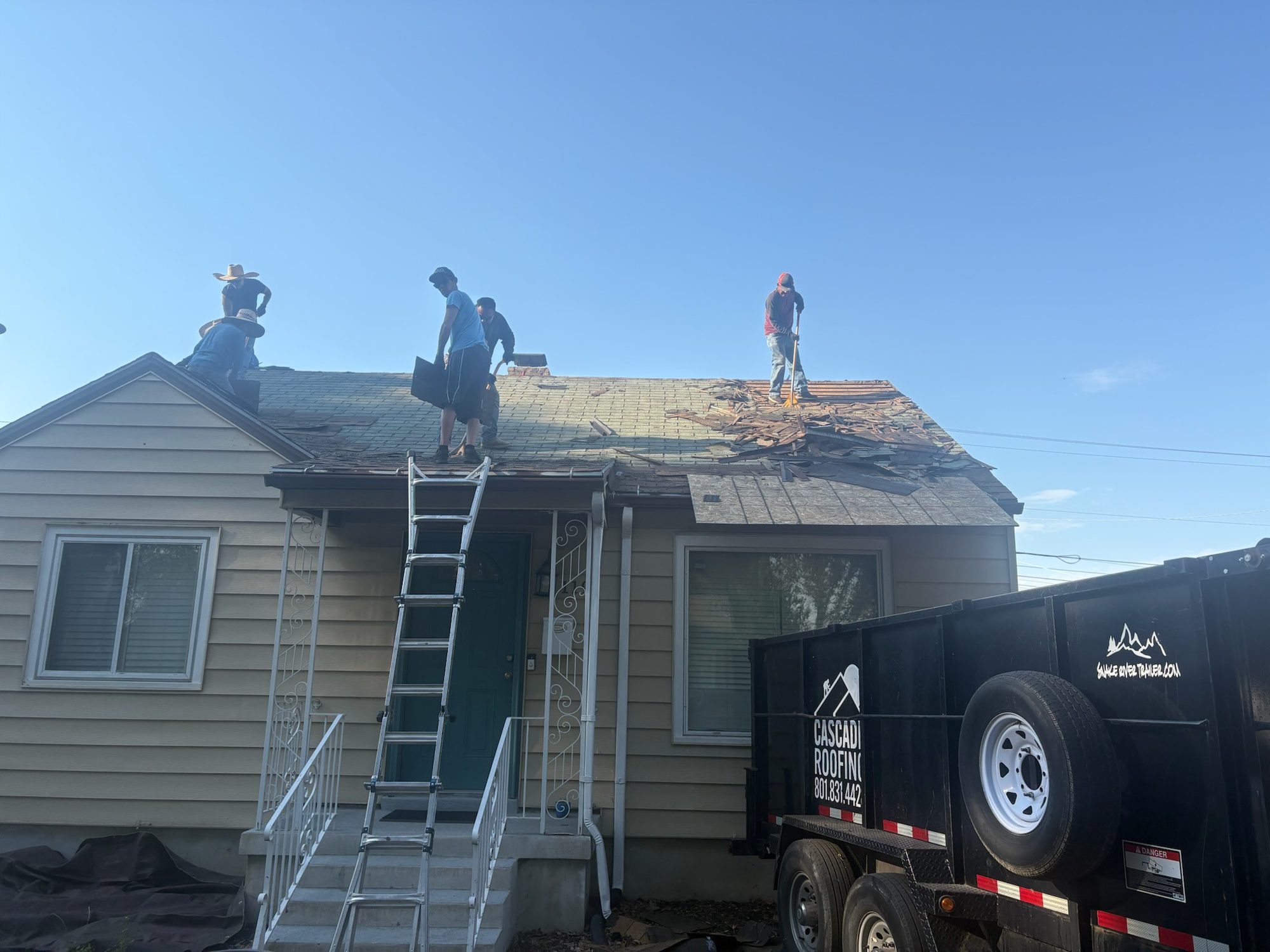 Cascade Roofing project in Utah