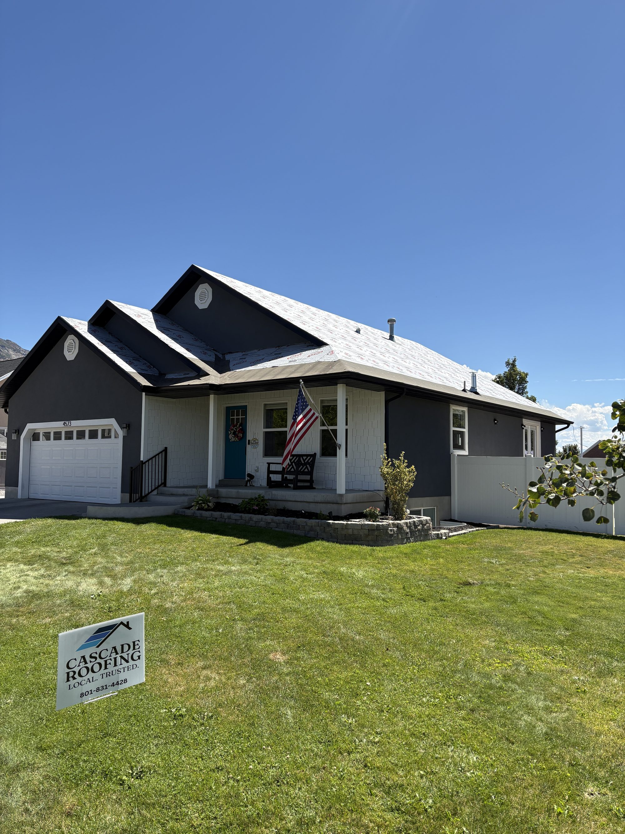 Cascade Roofing project